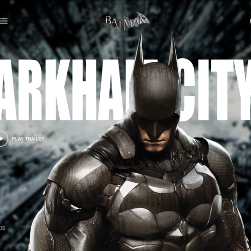 Batman Arkham City – Hero Section