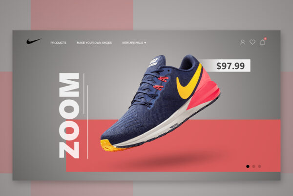 Nike Zoom - UI Landing Page